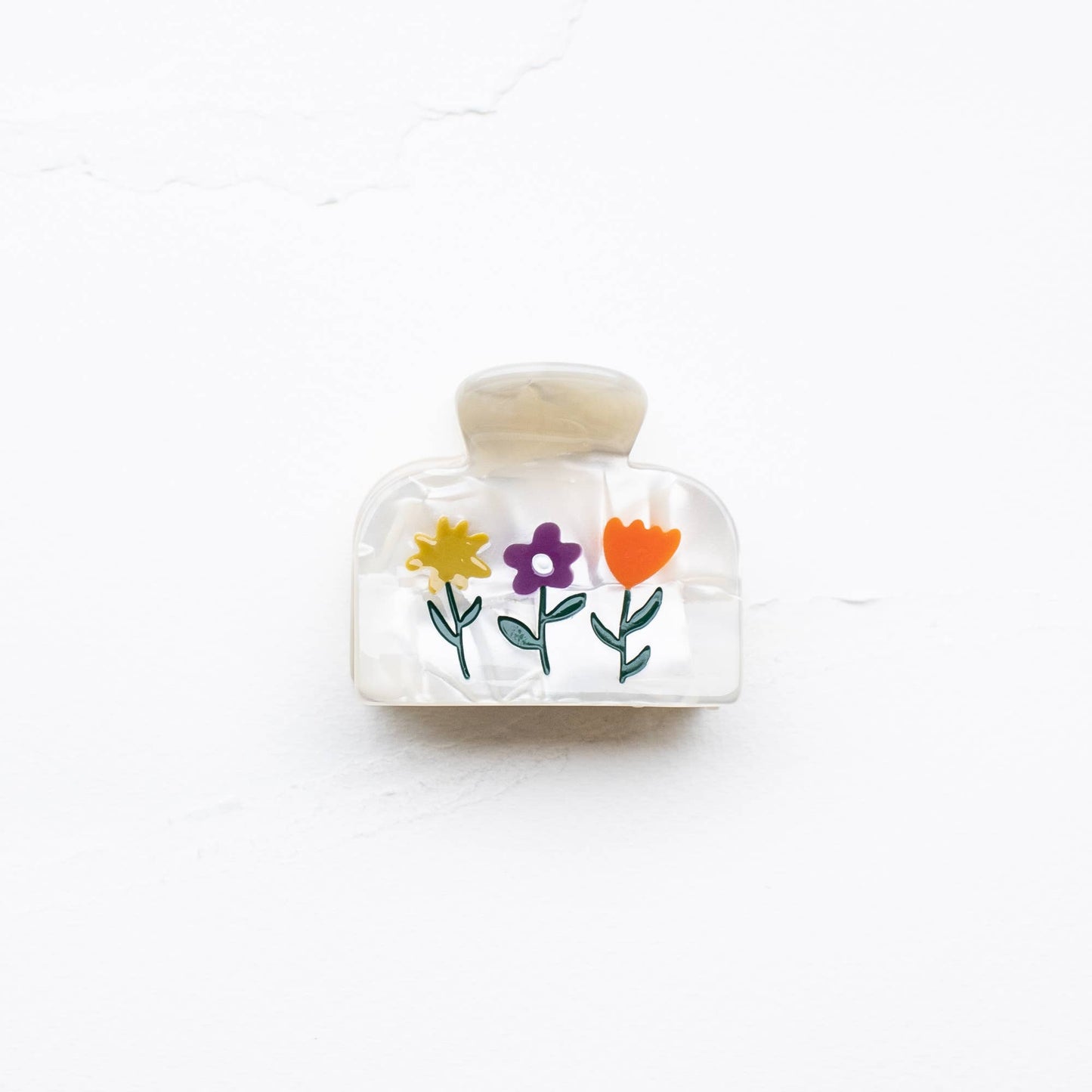 Eco Flowers in Bloom Hair Claw Clip