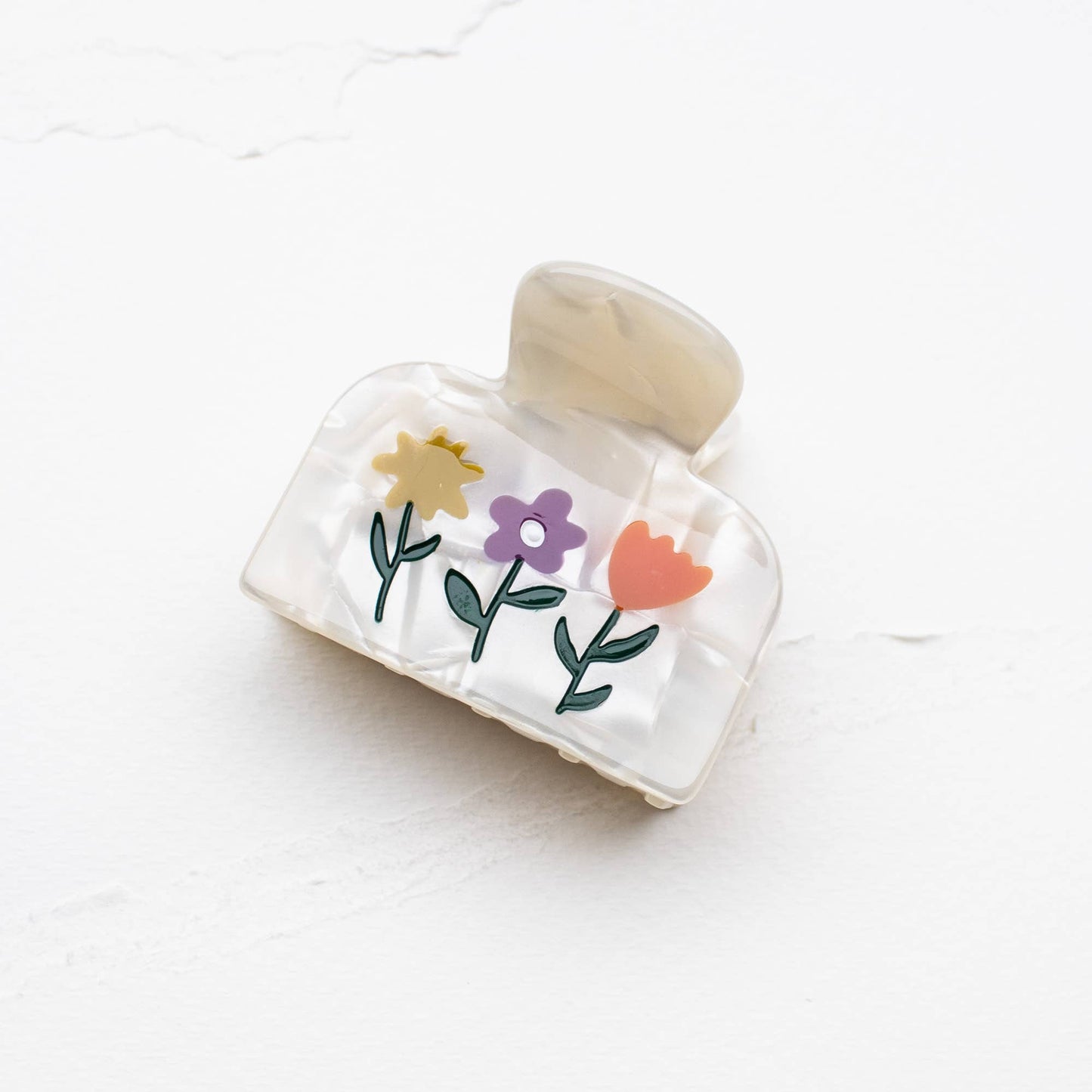 Eco Flowers in Bloom Hair Claw Clip