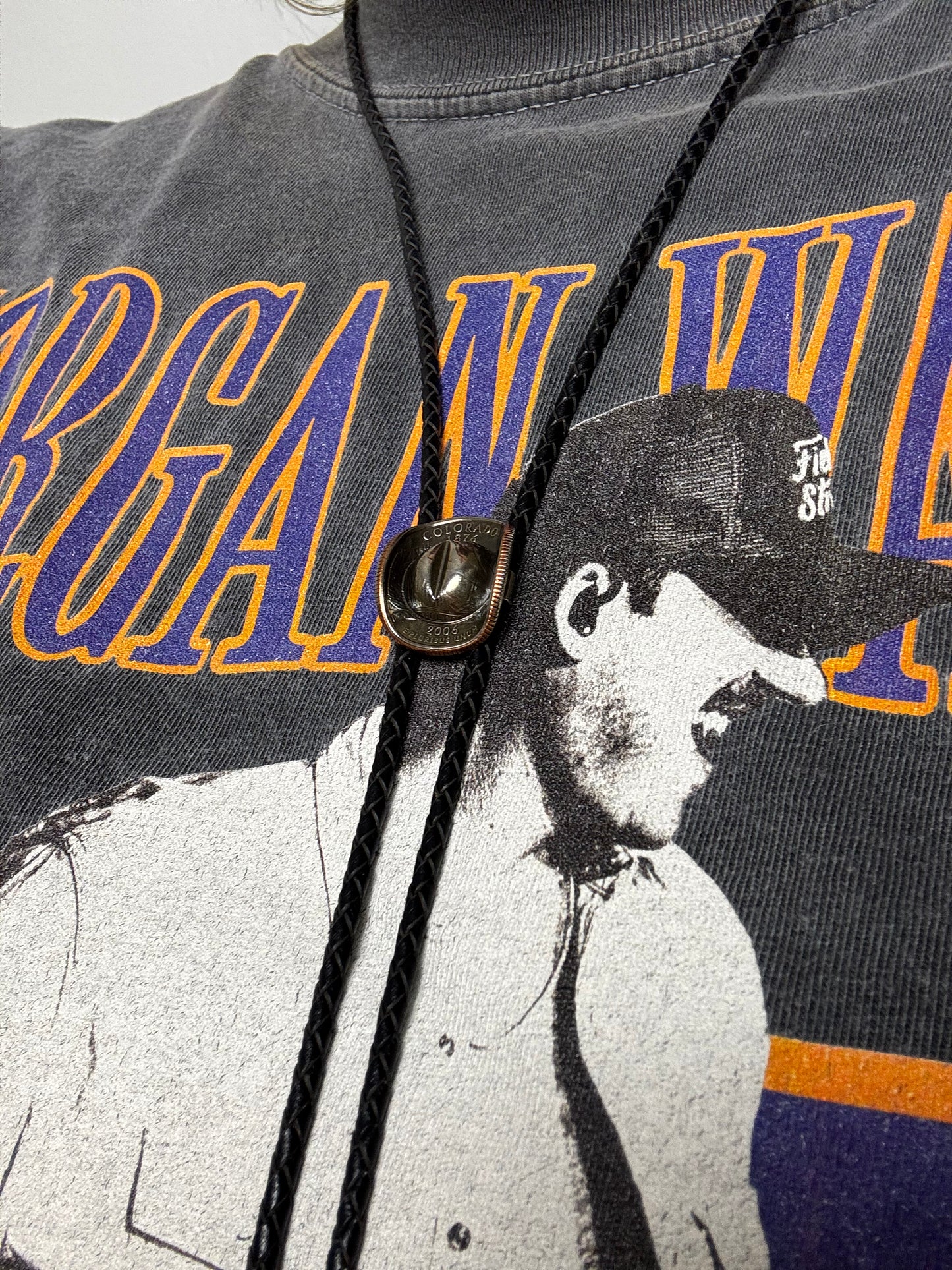 Quarter Cowboy Hat Bolo Tie