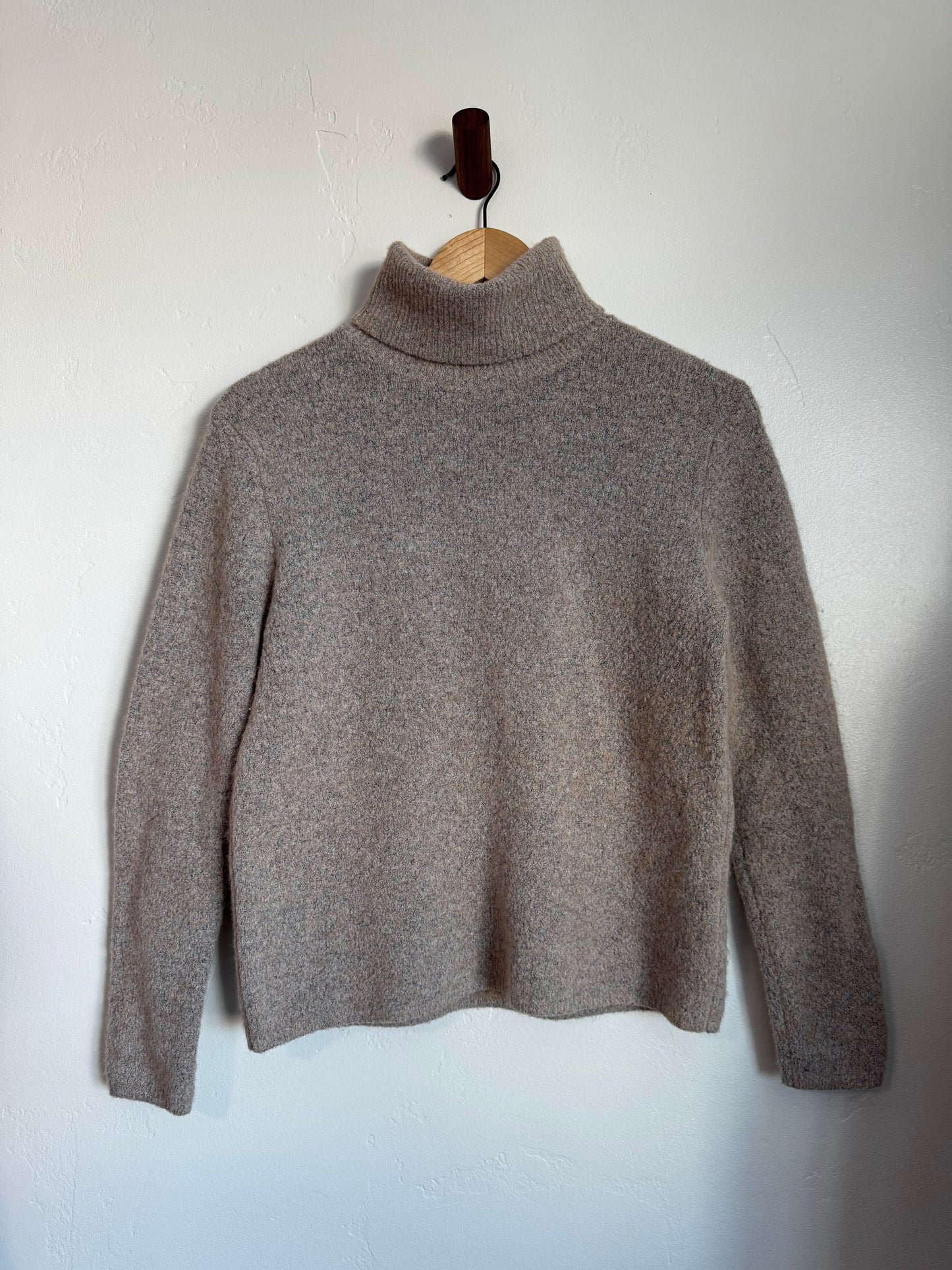 Jeanne Pierre Cropped Turtleneck Sweater