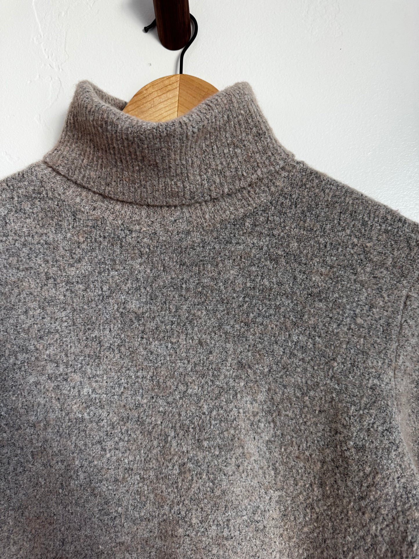 Jeanne Pierre Cropped Turtleneck Sweater
