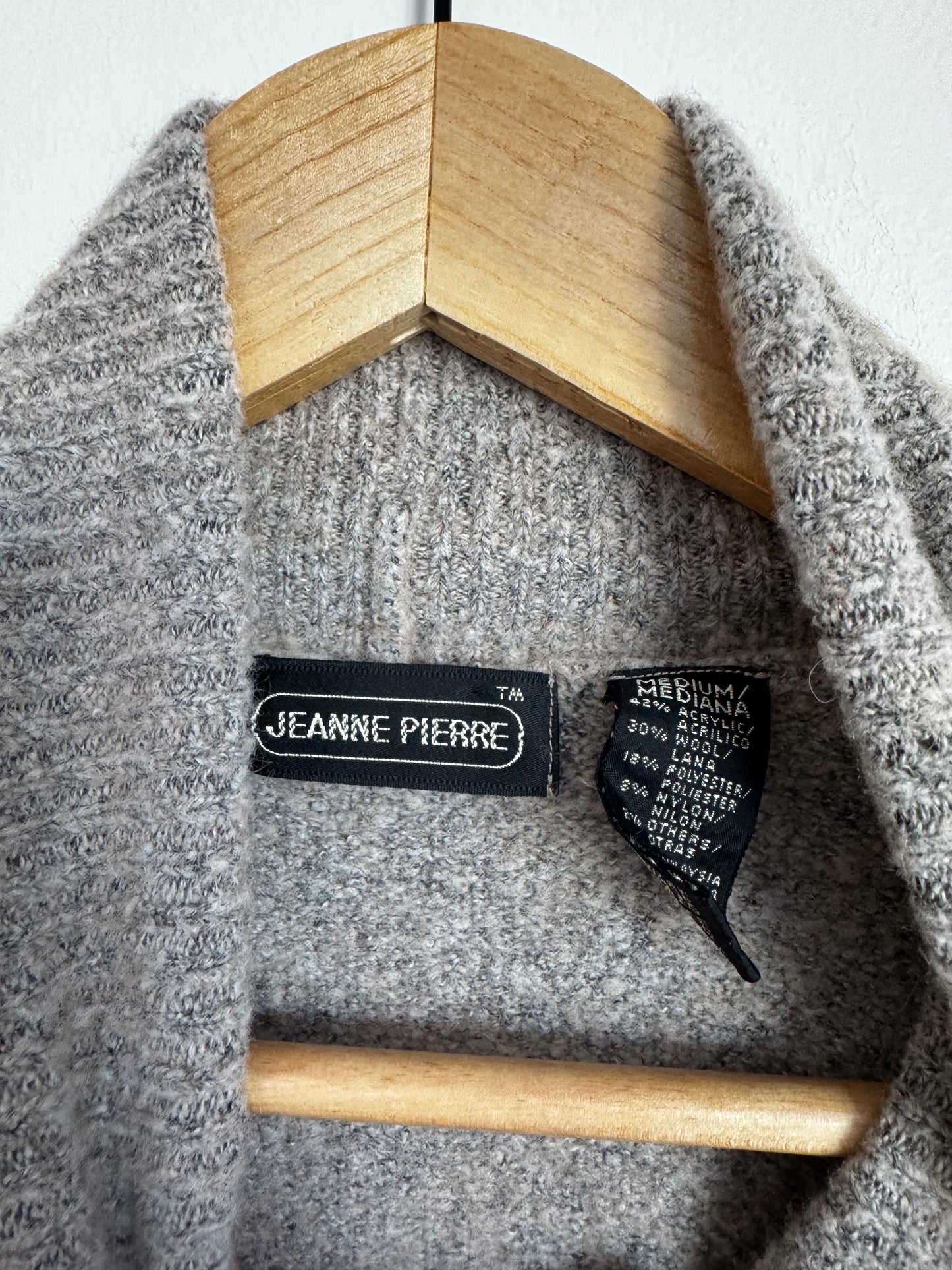 Jeanne Pierre Cropped Turtleneck Sweater