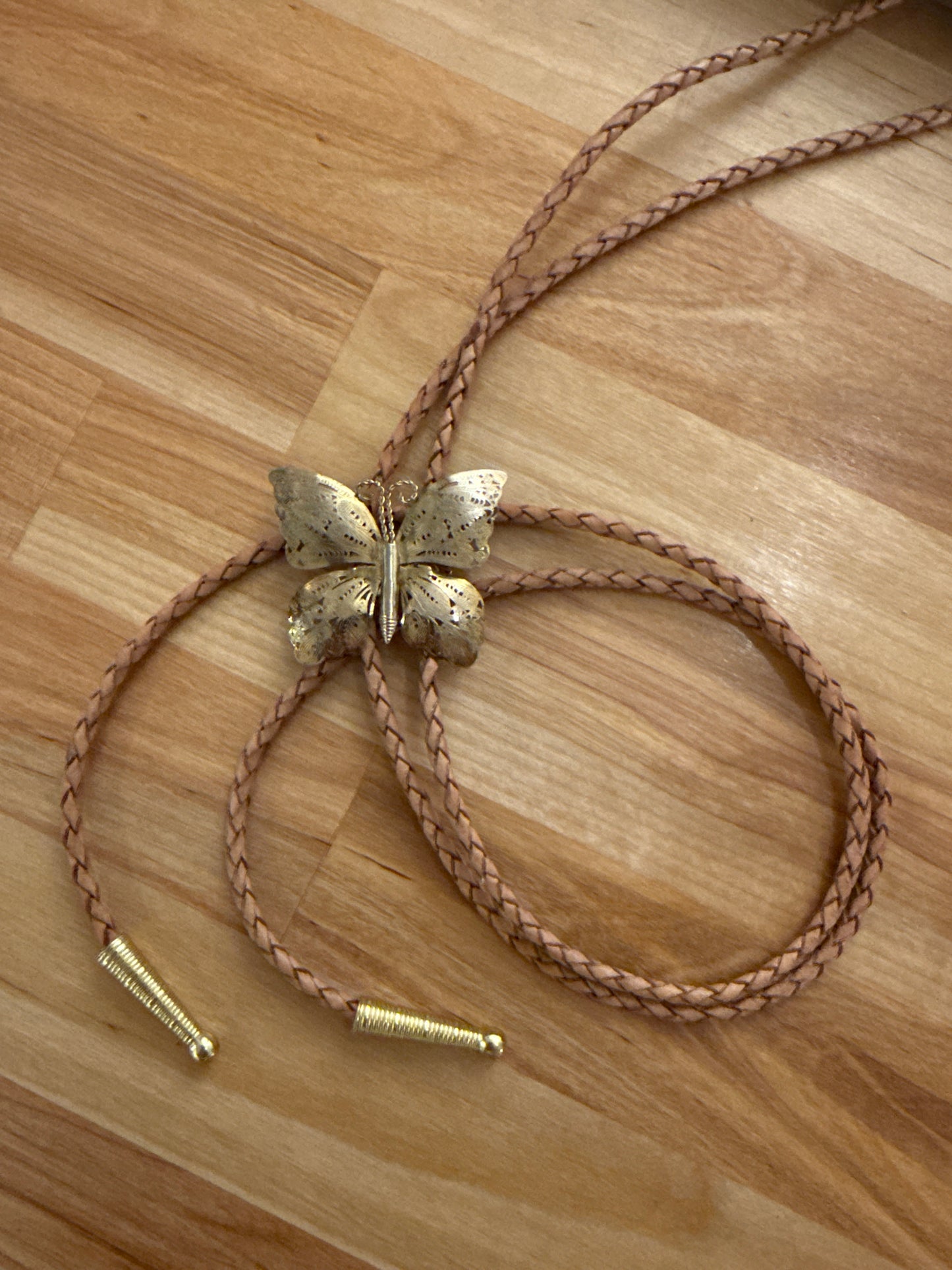 Handmade Butterfly Bolo