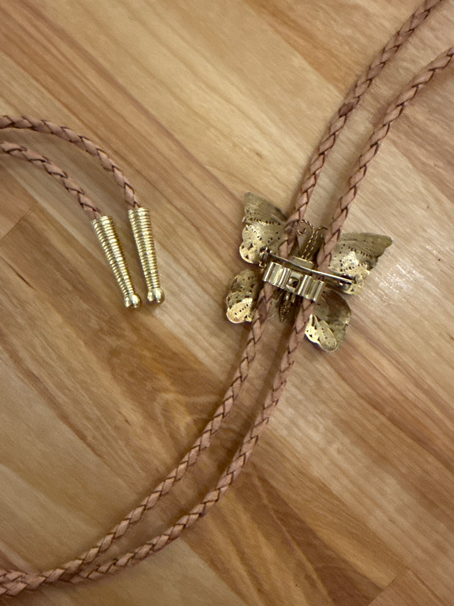 Handmade Butterfly Bolo